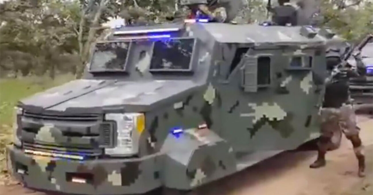 Armored vehicle that appeared in one of the cartel's videos is believed to be a modified Ford F-250 Super Duty XLT. 2 convoy videos were the work of Jalisco cartel’s ‘Elite Group:’ army chief